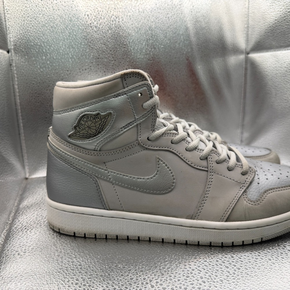 Size 10 Jordan 1 Retro High OG Japan Tokyo 2020 Gray Mens Sneakers DC1788-029 - Picture 2 of 12